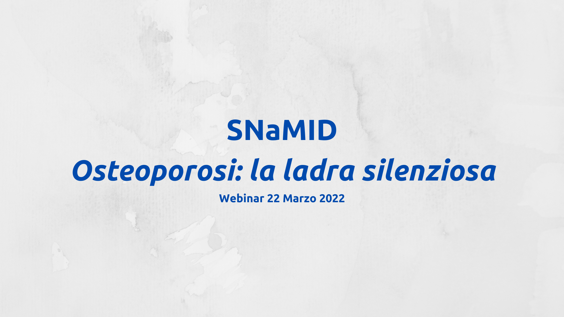 Osteoporosi: la ladra silenziosa